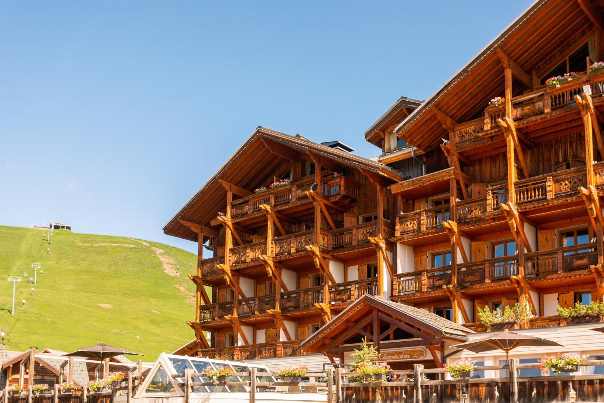 Hotel Au Chamois D'Or By Les Etincelles Alpe d'Huez Ngoại thất bức ảnh