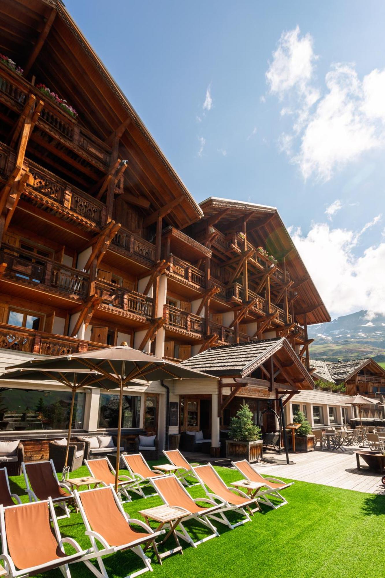 Hotel Au Chamois D'Or By Les Etincelles Alpe d'Huez Ngoại thất bức ảnh