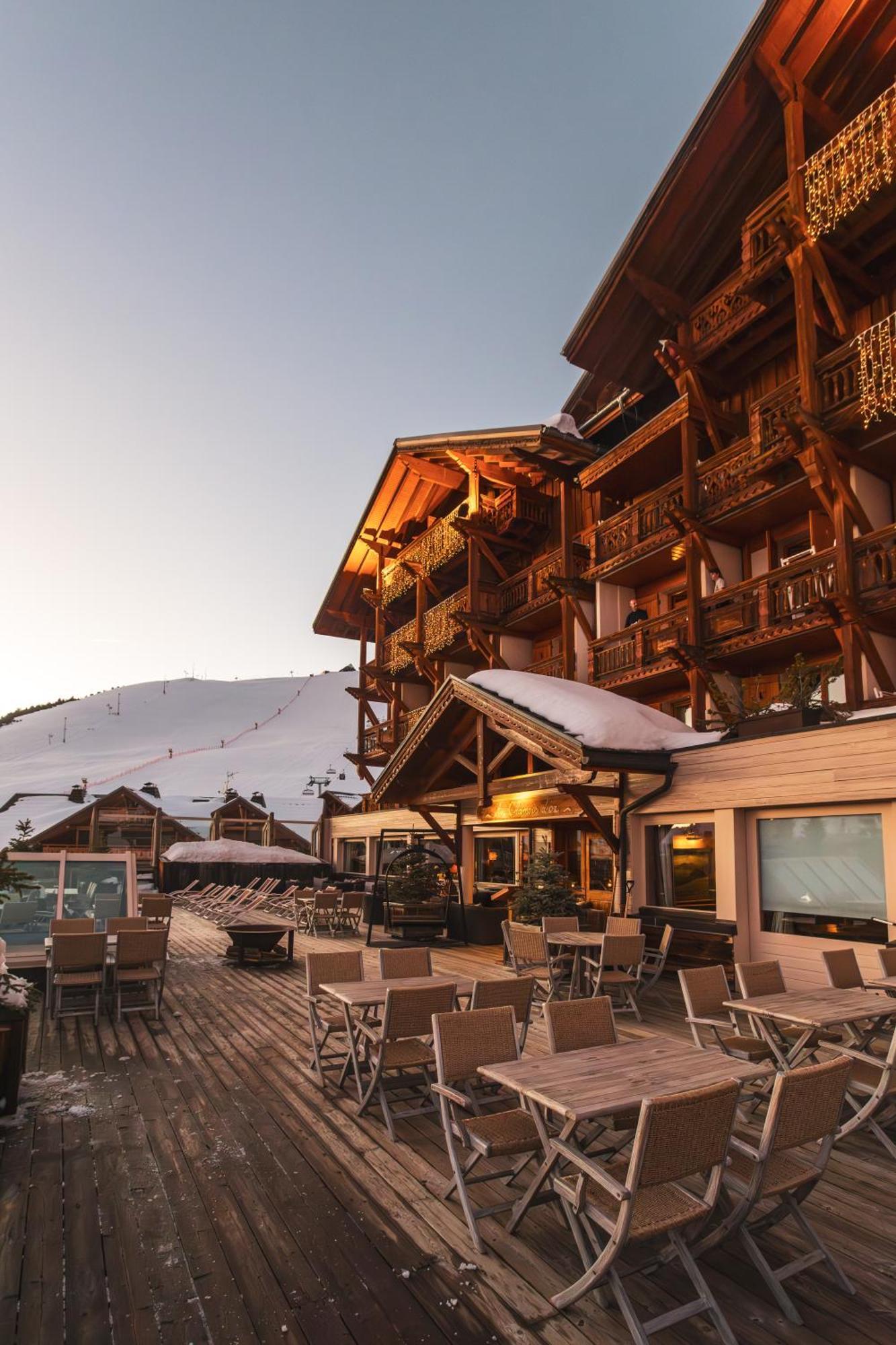 Hotel Au Chamois D'Or By Les Etincelles Alpe d'Huez Ngoại thất bức ảnh