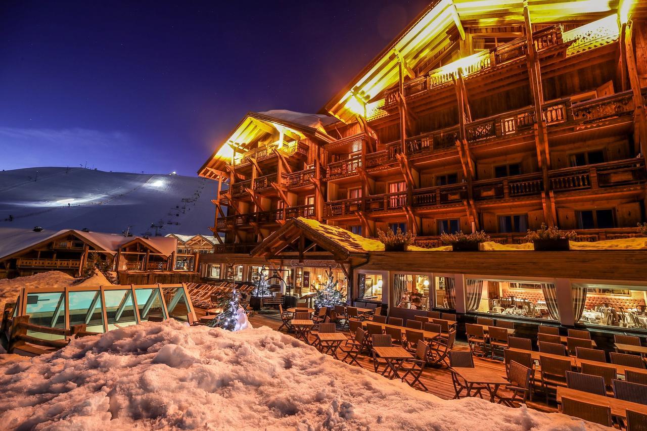 Hotel Au Chamois D'Or By Les Etincelles Alpe d'Huez Ngoại thất bức ảnh